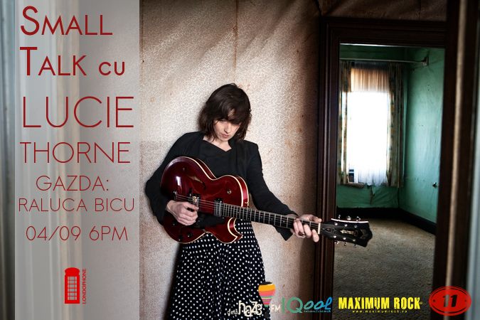 O noua editie „Small Talk” la Londophone! Invitata: Lucie Thorne (Australia)